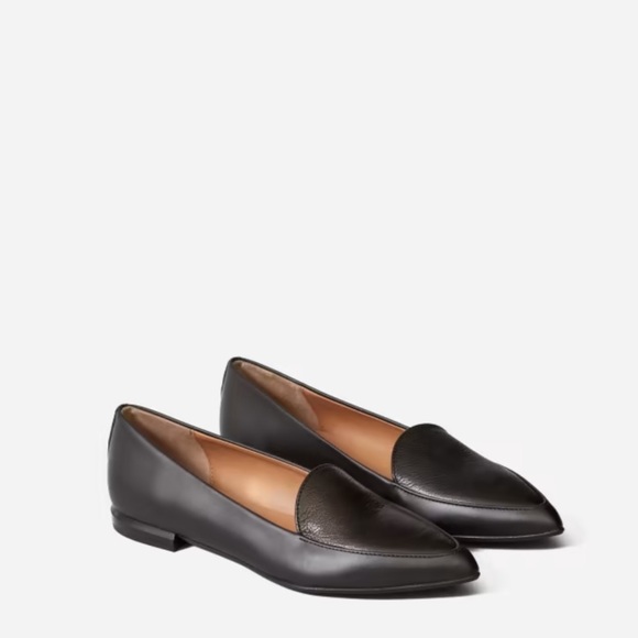 NWOT Everlane The Modern Point Burgundy Leather Size 9 - Picture 8 of 8